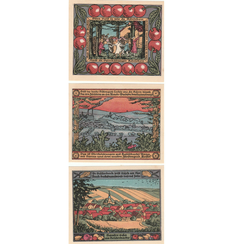 Oberheldrungen Set of 6 Notes